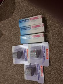 Sudocrem  and Bepanthen baby care cream