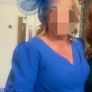 royal blue fascinator Image 6