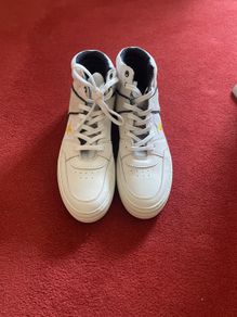 White high tops shoes for sale Lyle&Scott size 8UK