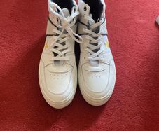 White high tops shoes for sale Lyle&Scott size 8UK
