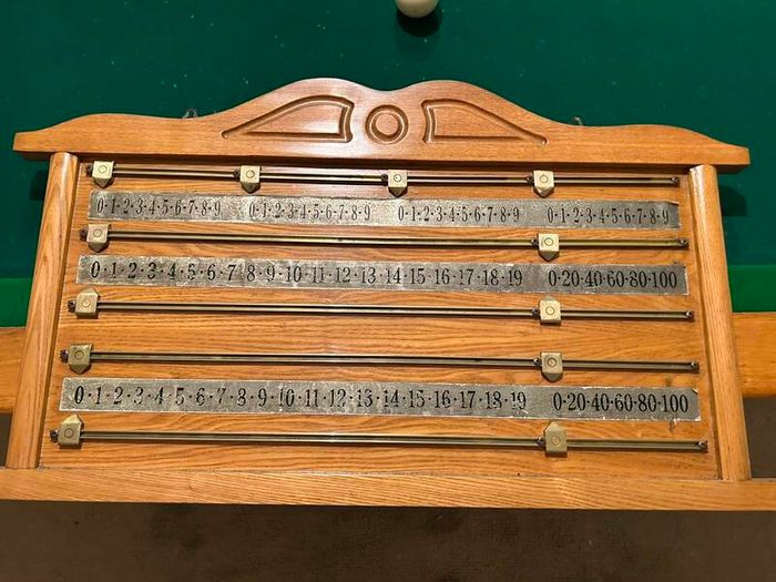 snooker table