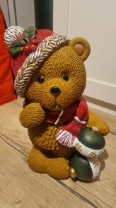 Christmas bundle - Santa figure, bear ornament big snowflake etc.