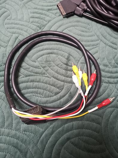 Assortment of SCART to SCART cables