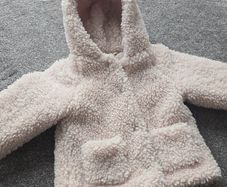 Girls Mango teddy bear coat