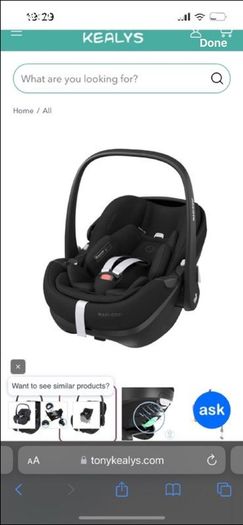 maxi cosy pebble 360 infant seat