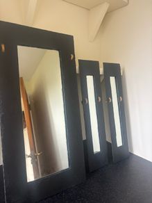 Slate mirror set