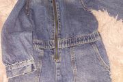 Girls denim jumpsuit