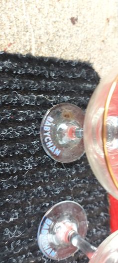 4 x original vintage babycham glasses 1970s ,collectors items ,good colour nice condition, price includes free shipping or if buyer collects cheaper,,see pictures for condition, sold as is ,