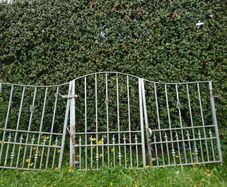 Iron gates