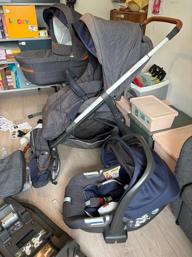 Premium Inglesina Aptica 4-in-1 Travel System + Full Accessory Bundle!
