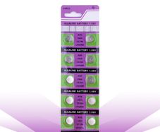 T&E AG9 Alkaline Button Cell Batteries | LR936 / 394 / SR936SW | 10 Pack | New
