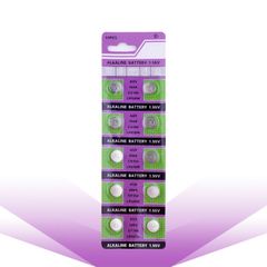 T&E AG9 Alkaline Button Cell Batteries | LR936 / 394 / SR936SW | 10 Pack | New