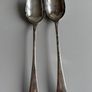 Large 30cm Antique Victorian John Round & Son Sheffield Silver-Plated Salad Servers - JR&S Image 2