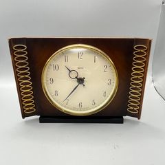 Smiths Dark Wooden ART DECO Mantle Clock - Vintage - Not Working