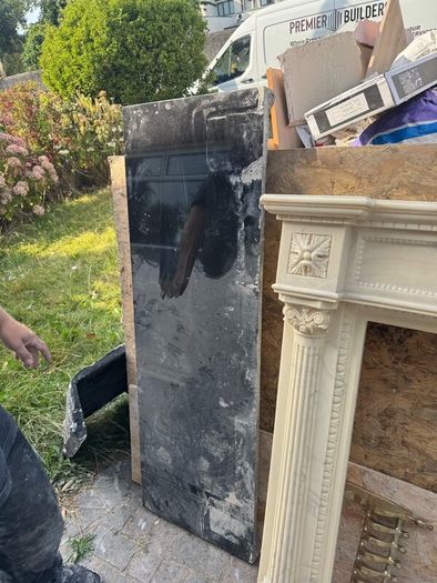 ate Fireplace Mantel
