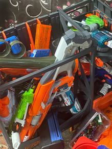 Over 40 nerf guns rare