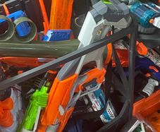 Over 40 nerf guns rare