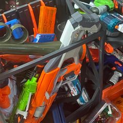 Over 40 nerf guns rare