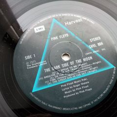1973 Pink Floyd "The Dark Side Of The Moon" 12in Vinyl Emi Harvest SHVL 804