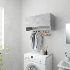 Wardrobe Concrete Grey 70x32.5x35 cm Chipboard