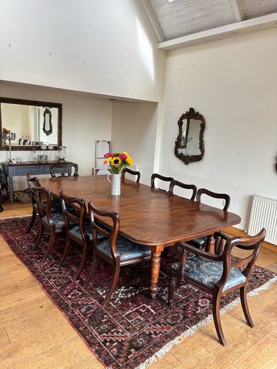 Antique Dining Table & Chairs