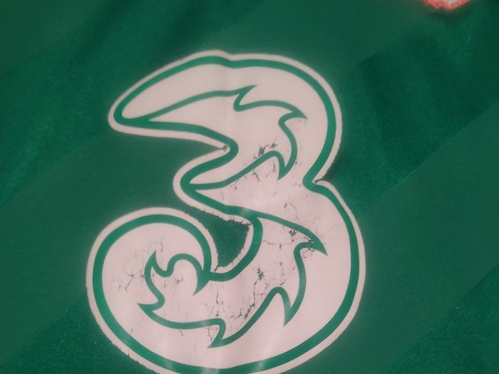 Ireland jersey (with added message!)