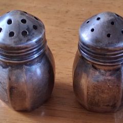 Art Deco Sterling silver Shakers New York 1920s