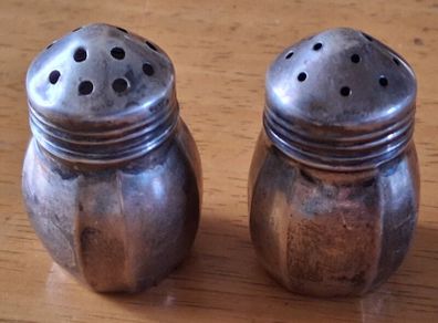 Art Deco Sterling silver Shakers New York 1920s