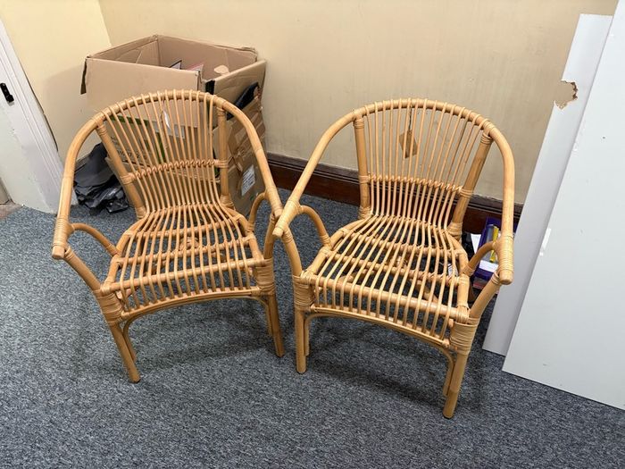 bamboo outdoor/indoor chairs