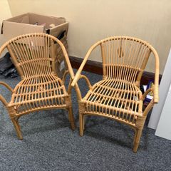 bamboo outdoor/indoor chairs