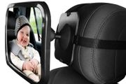 Adjustable Wide Car Rear Seat View Mirror Baby/Child Seat Car Safety Mirror Monitor Headrest High Quality Car Interior Styling