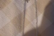 silver matching cross necklace and bracelet set