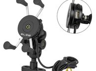 main image for ad New Bike Motorbike Bicycle Scooter USB Cable Phone Handle Holder Mount # 1563