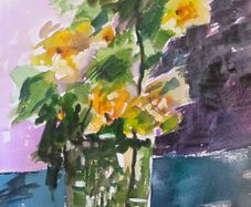 flower amazsion watercolour