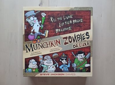Munchkin Zombies Deluxe Board Game (Fantasy Horror Steve Jackson Games 2011)