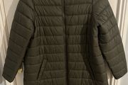 Boden 3/4 length quilted puffs jacket size 20