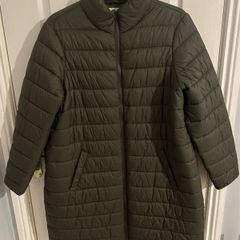 Boden 3/4 length quilted puffs jacket size 20
