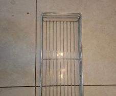 Silver racks x 3 for possible wine bottles