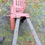 "Beet pulper " Wexford engineering turnip cutter   Free moving parts  NEEDS: TWO LEGS NEW SET OF BLADES Image 4