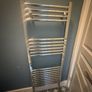 chrome heated towel rail Image 3