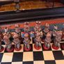 Beautiful Hand-painted Chess Set Image 2