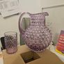 Hobnail 6x glasses and 2L jug set Image 5
