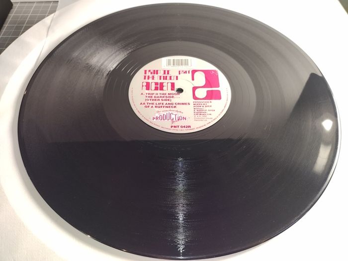 Acen - Trip II The Moon Part.. 2 - Production House - ORIGINAL PNT 042R Pressing! Serious UK Hardcore BREAKBEAT Belter!
