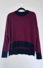 Philippe Le Bac colour block cashmere sweater