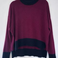 Philippe Le Bac colour block cashmere sweater