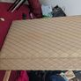 Headboard fab gold double unholstered headboard Image 2