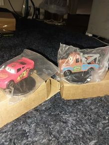 Disney Pixar Cars Lightning McQueen And Mater Drift Dashboard Drifters