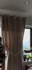 Beige Curtains - Set of 2