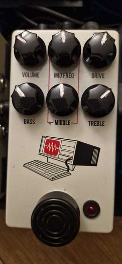 JHS Hard Drive Guitar Pedal - Distortion Tan