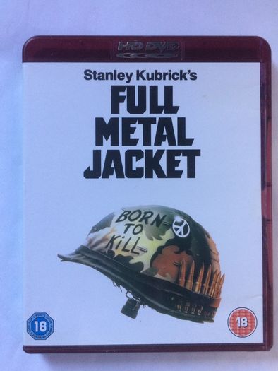 Full Metal Jacket (Stanley Kubrick Film) [1987] Matthew Modine, R. Lee Ermey, Vincent D'Onofrio, Adam Baldwin, Dorian Harewood & Arliss Howard [HD-DVD Movie]